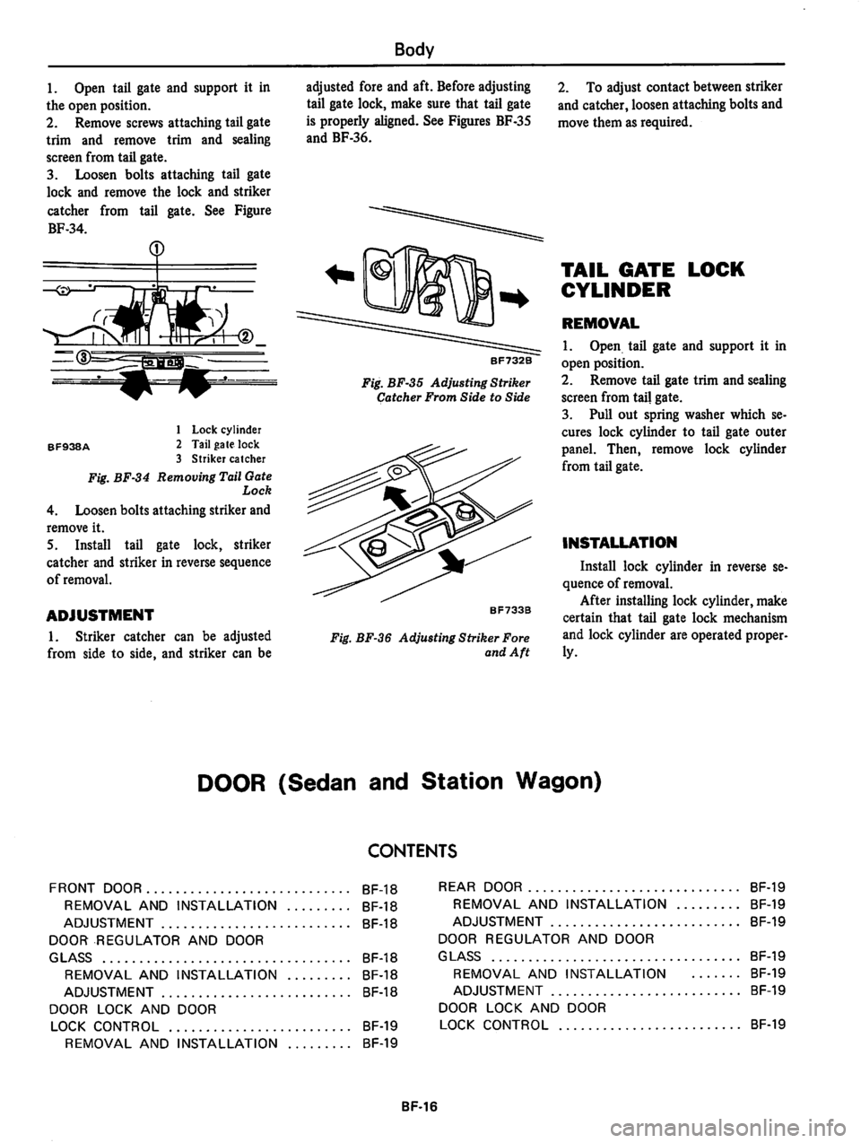 DATSUN 810 1980 Service Manual DATSUN 810 1980 Service Manual