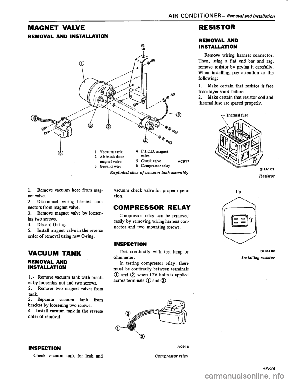DATSUN 810 1980 Service Manual DATSUN 810 1980 Service Manual