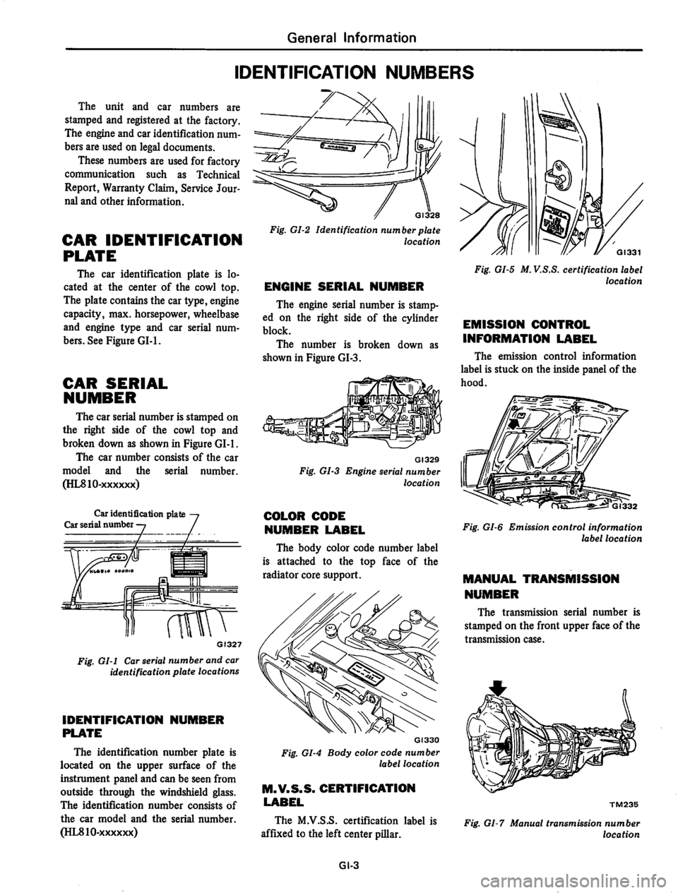 DATSUN 810 1980  Service Manual 