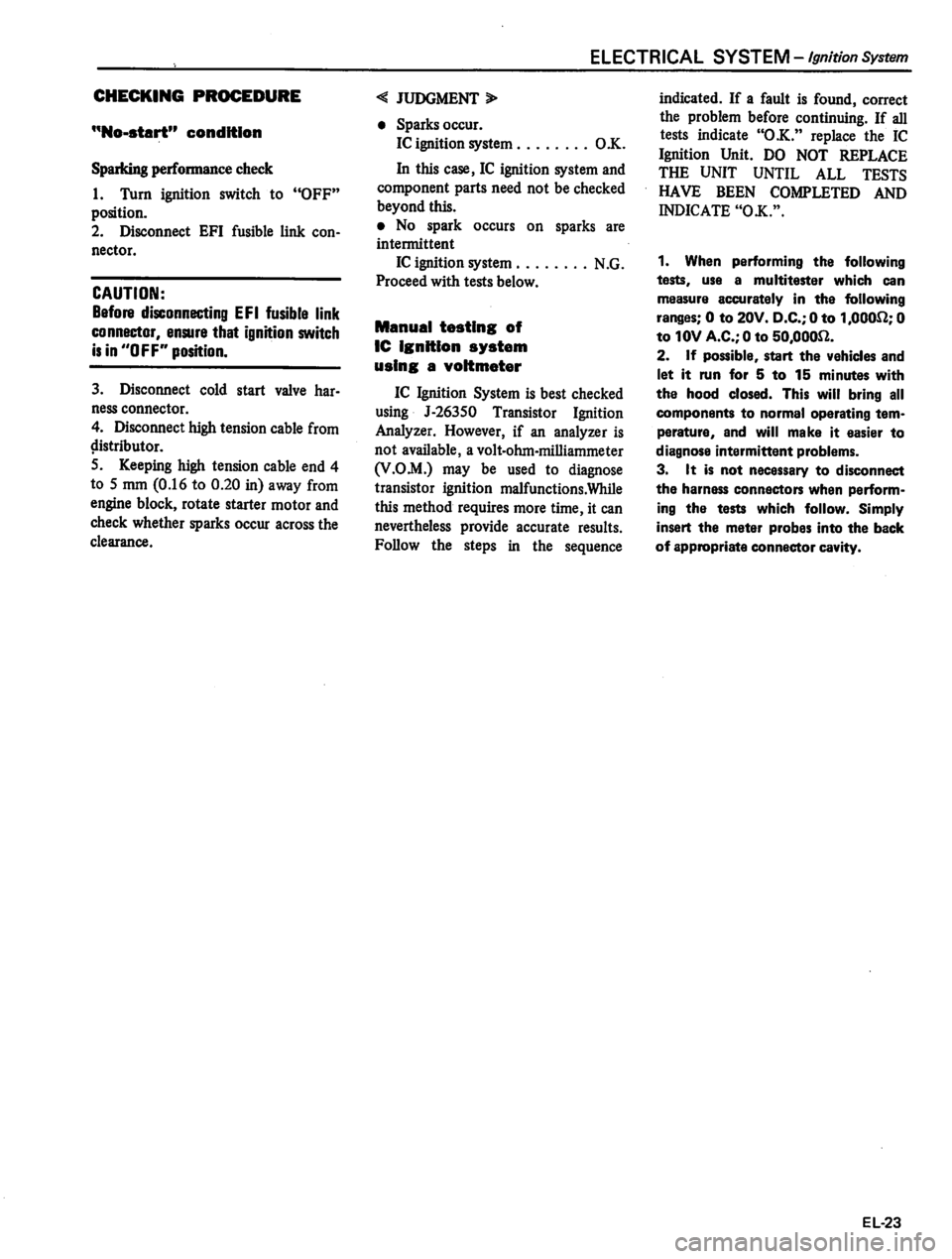 DATSUN 810 1980  Service Manual 
