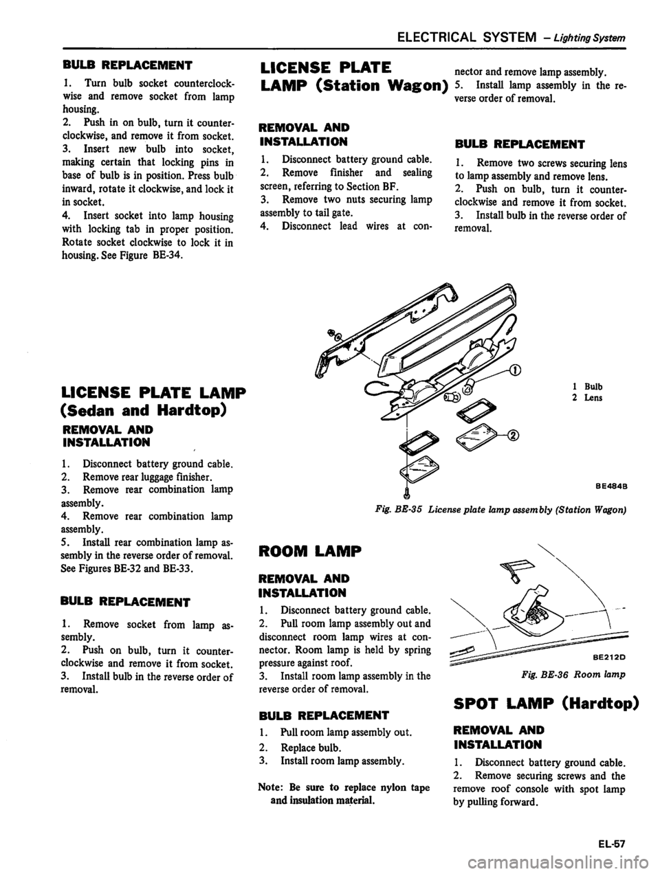 DATSUN 810 1980  Service Manual 