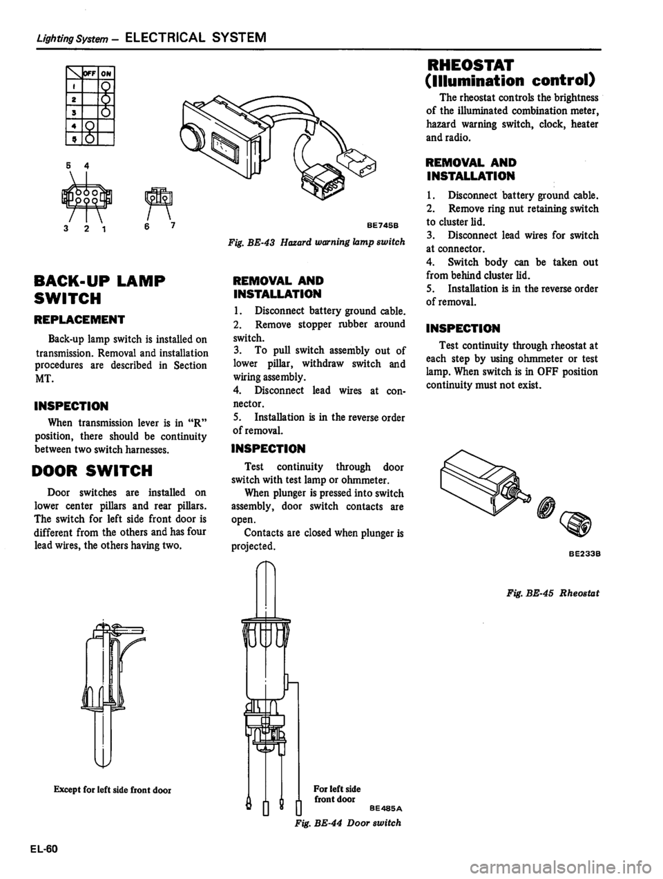DATSUN 810 1980  Service Manual 