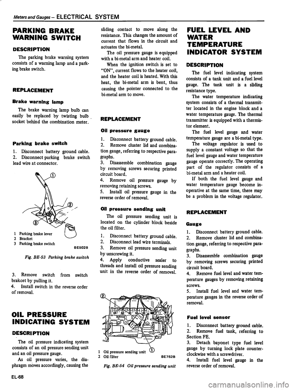 DATSUN 810 1980 Service Manual DATSUN 810 1980 Service Manual