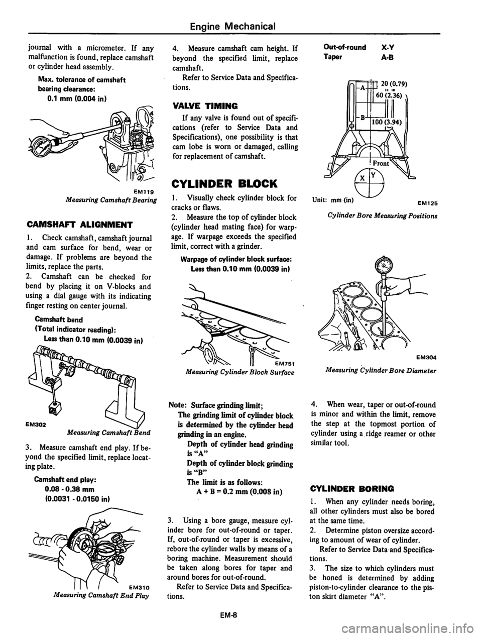 DATSUN 810 1980 Workshop Manual 