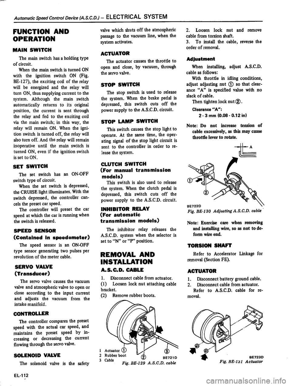 DATSUN 810 1980  Service Manual 