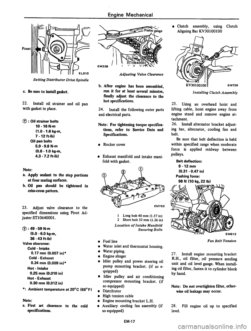 DATSUN 810 1980 Repair Manual DATSUN 810 1980 Repair Manual