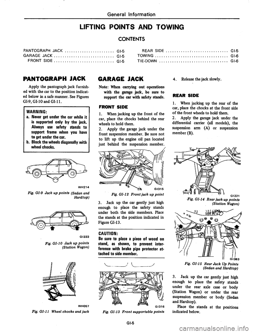 DATSUN 810 1980  Service Manual 