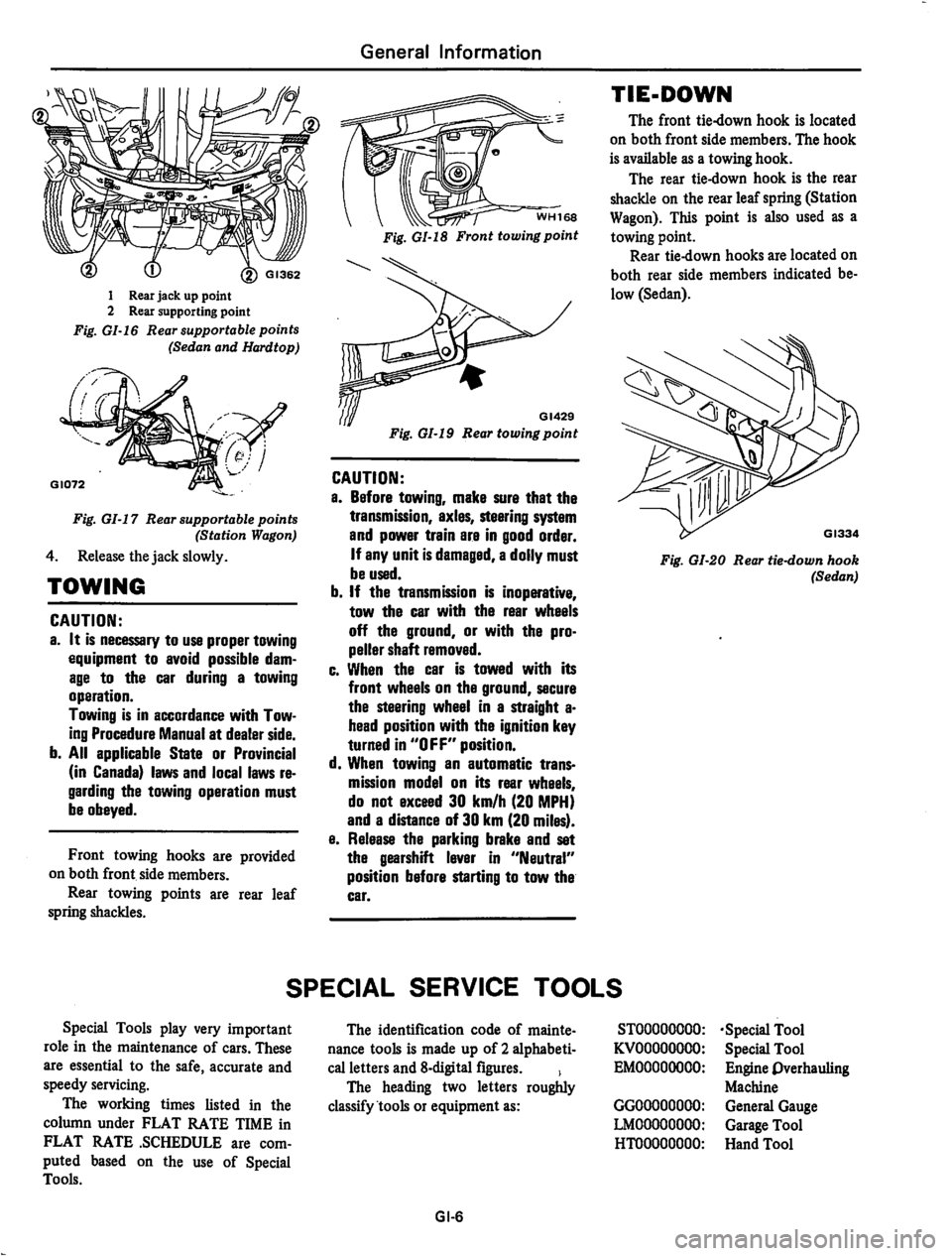 DATSUN 810 1980  Service Manual 
