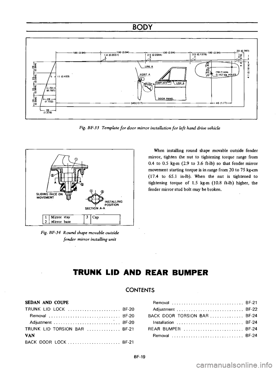 DATSUN B110 1973  Service Repair Manual 
BODY

I

1

I

Ik

I 
ro

I

W 
a

21

zrl

l 
11

J

1

3781 
I

1

Ii 
100

tJ94t

I 
100 
3 
94

0 
0551

A

I 
10013 
94

1 
510 
0984 
100

13 
94

I 
J

10 
1378 
2010 
787

L 
I

l

0 
433

O 