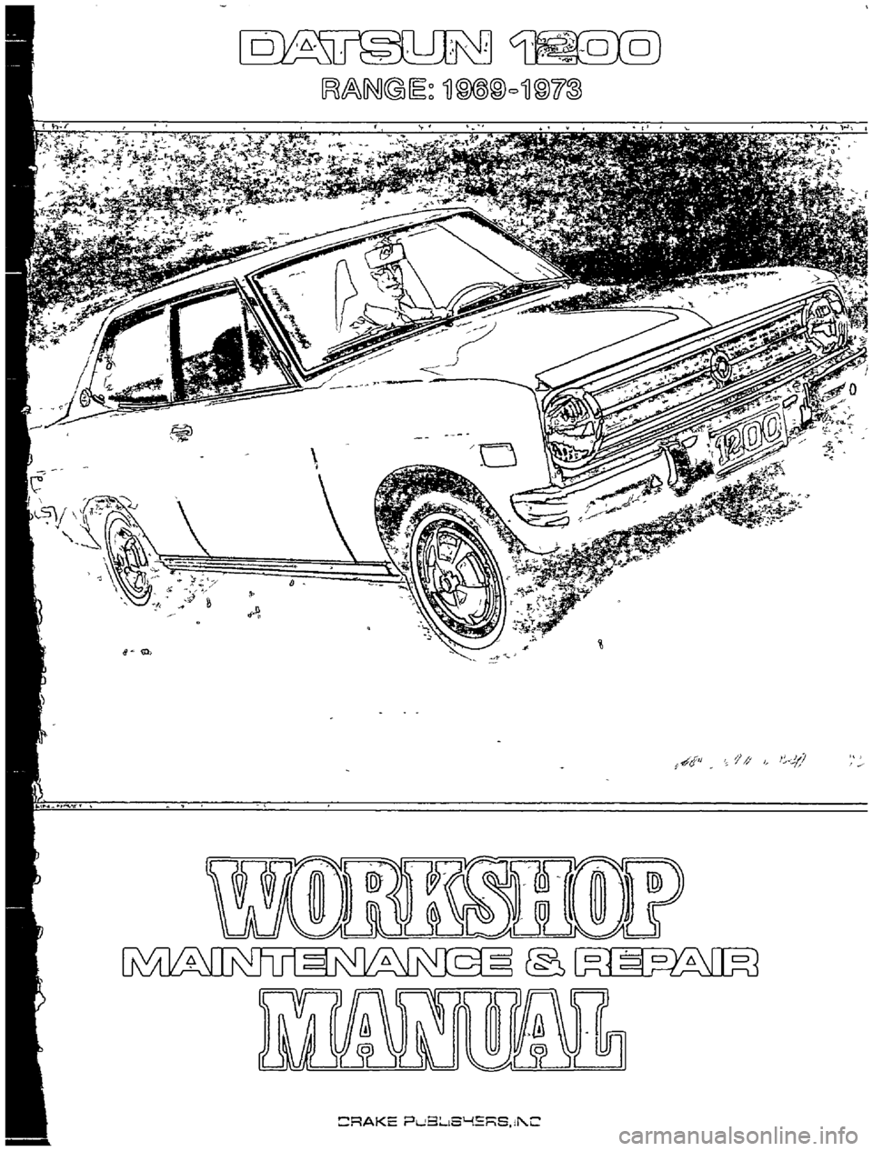 DATSUN B110 1969  Service Repair Manual 