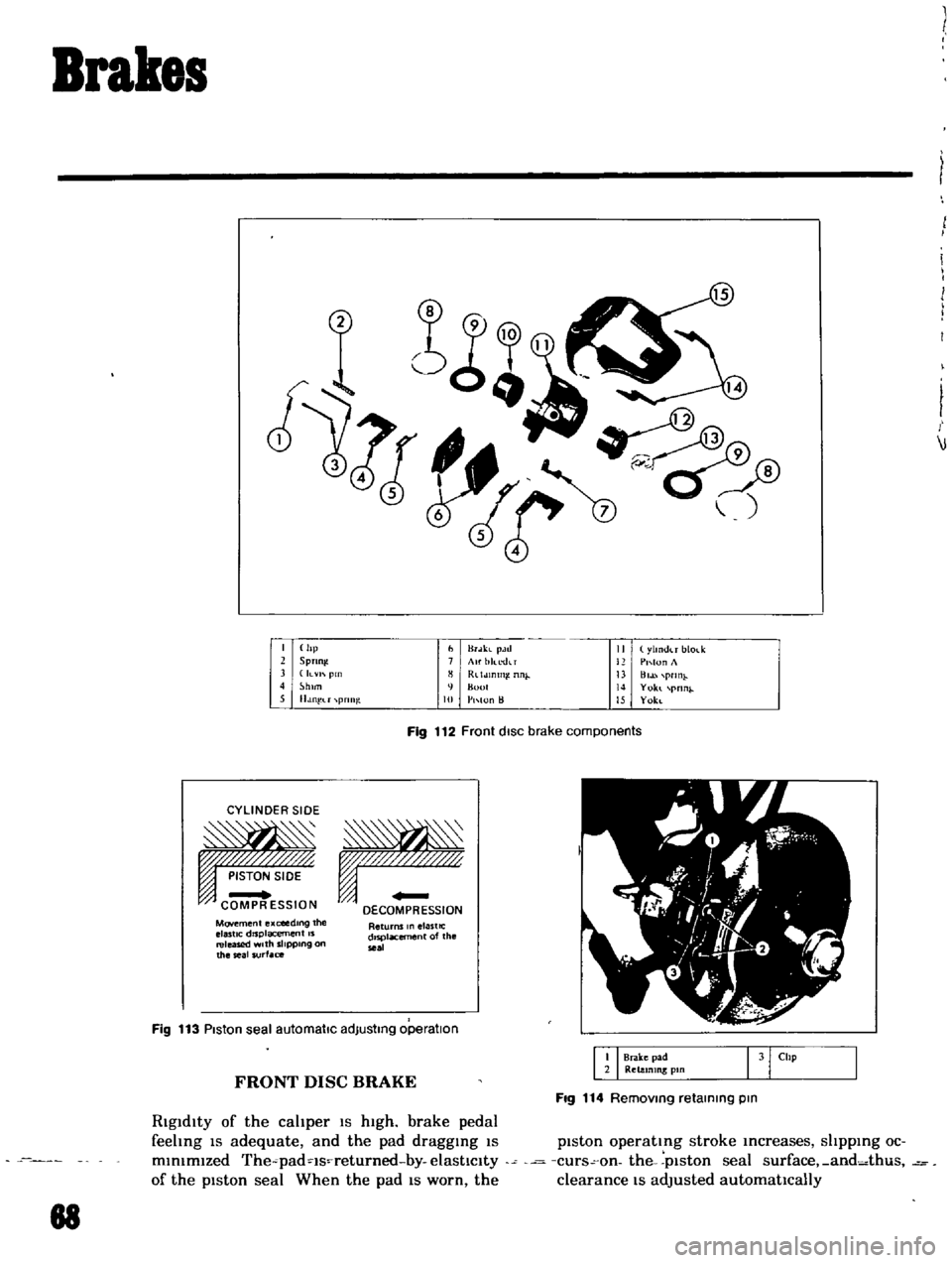 DATSUN B110 1969 Service Manual PDF
Brakes
Jl
r7
I
J
I
lip
b
Ih
ih
p
lIJ
11
yhndu
blolk
2
Spnn
7
Air
hlu
k
r
12
PI
lon
3
LVI
pm
H
Rl
t
llmll
nn
13
lh
L
prm
hlm
8001
I
YOkl
pnn
5
lIJ
n
ll
pril DATSUN B110 1969 Service Manual PDF
Brakes
Jl
r7
I
J
I
lip
b
Ih
ih
p
lIJ
11
yhndu
blolk
2
Spnn
7
Air
hlu
k
r
12
PI
lon
3
LVI
pm
H
Rl
t
llmll
nn
13
lh
L
prm
hlm
8001
I
YOkl
pnn
5
lIJ
n
ll
pril