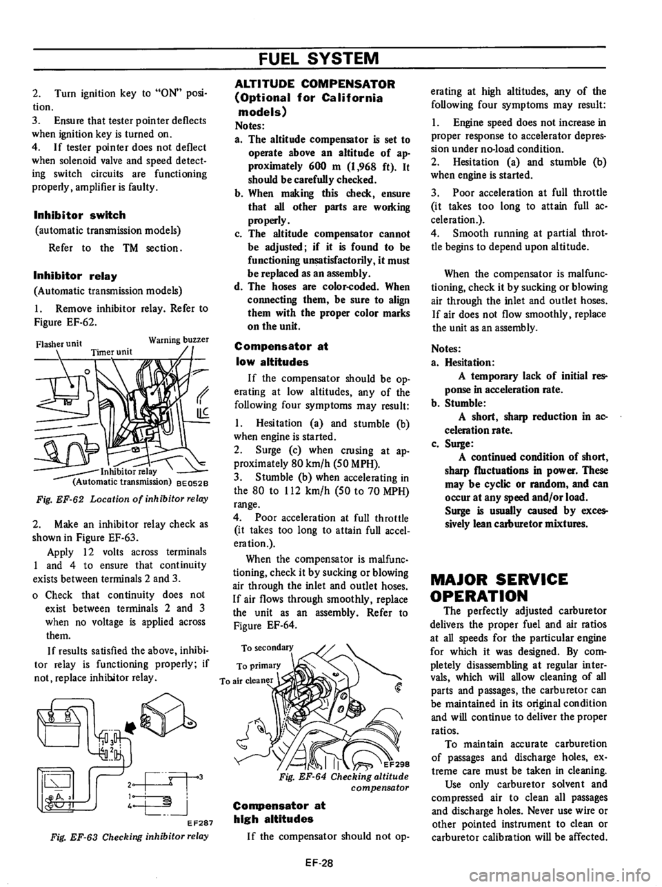 DATSUN B210 1976 Service Repair Manual DATSUN B210 1976 Service Repair Manual