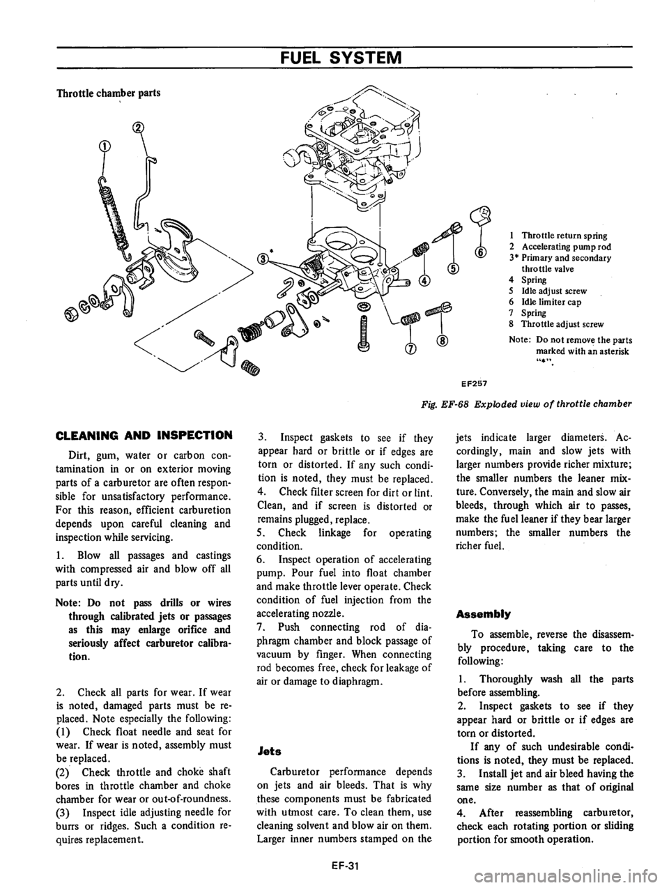 DATSUN B210 1976 Service Repair Manual DATSUN B210 1976 Service Repair Manual