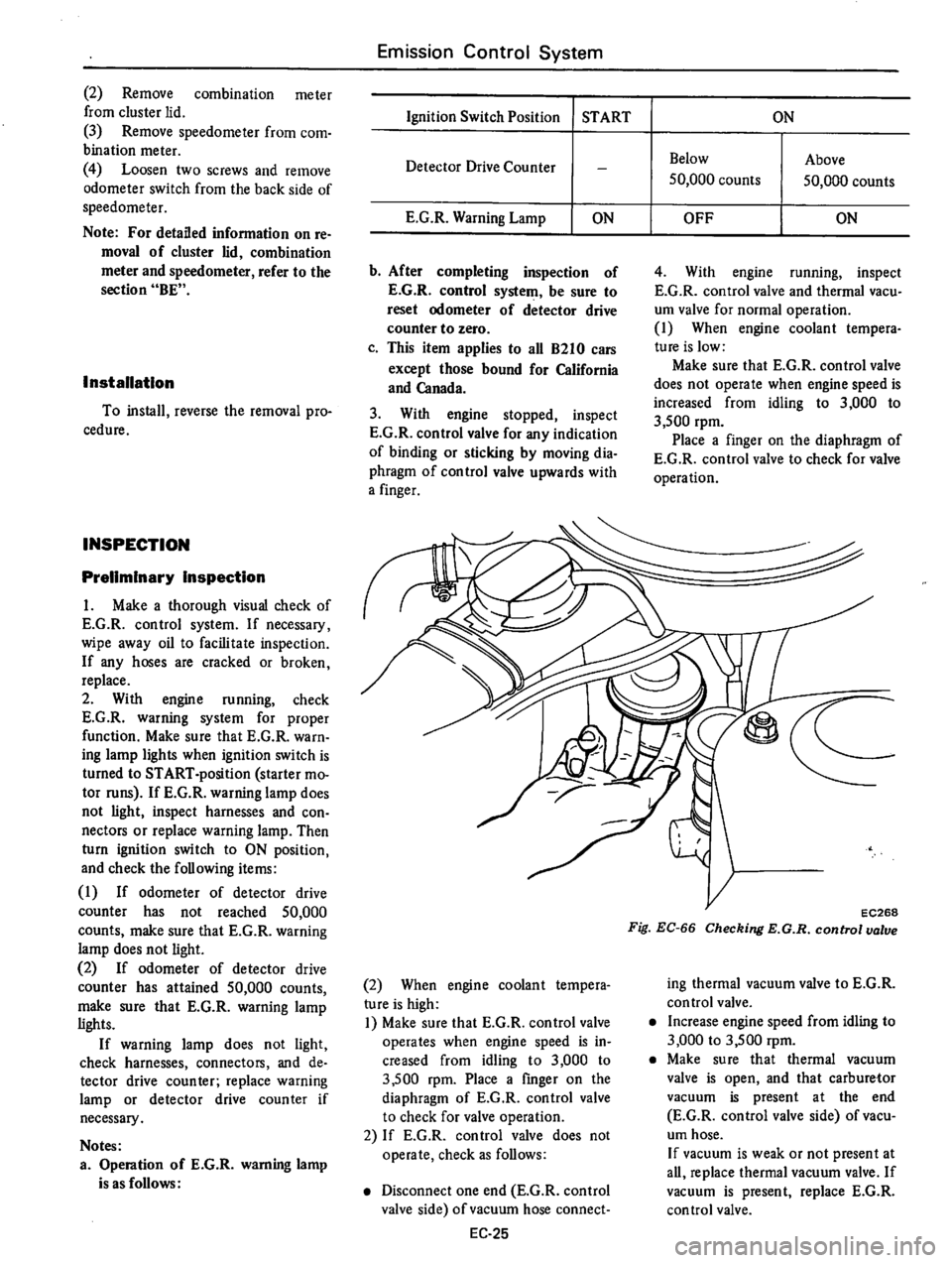 DATSUN B210 1976 Service Repair Manual DATSUN B210 1976 Service Repair Manual