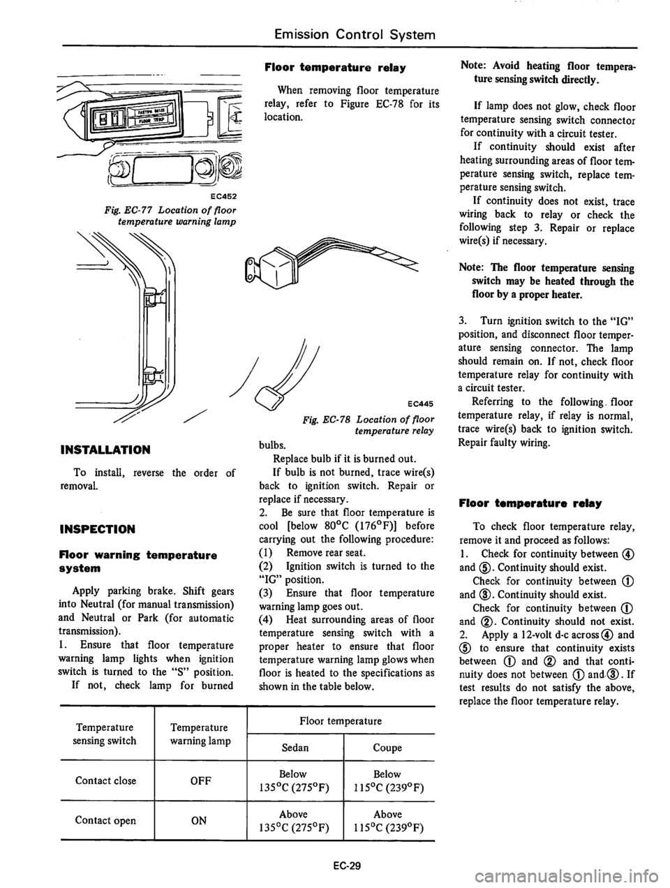 DATSUN B210 1976 Service Repair Manual DATSUN B210 1976 Service Repair Manual