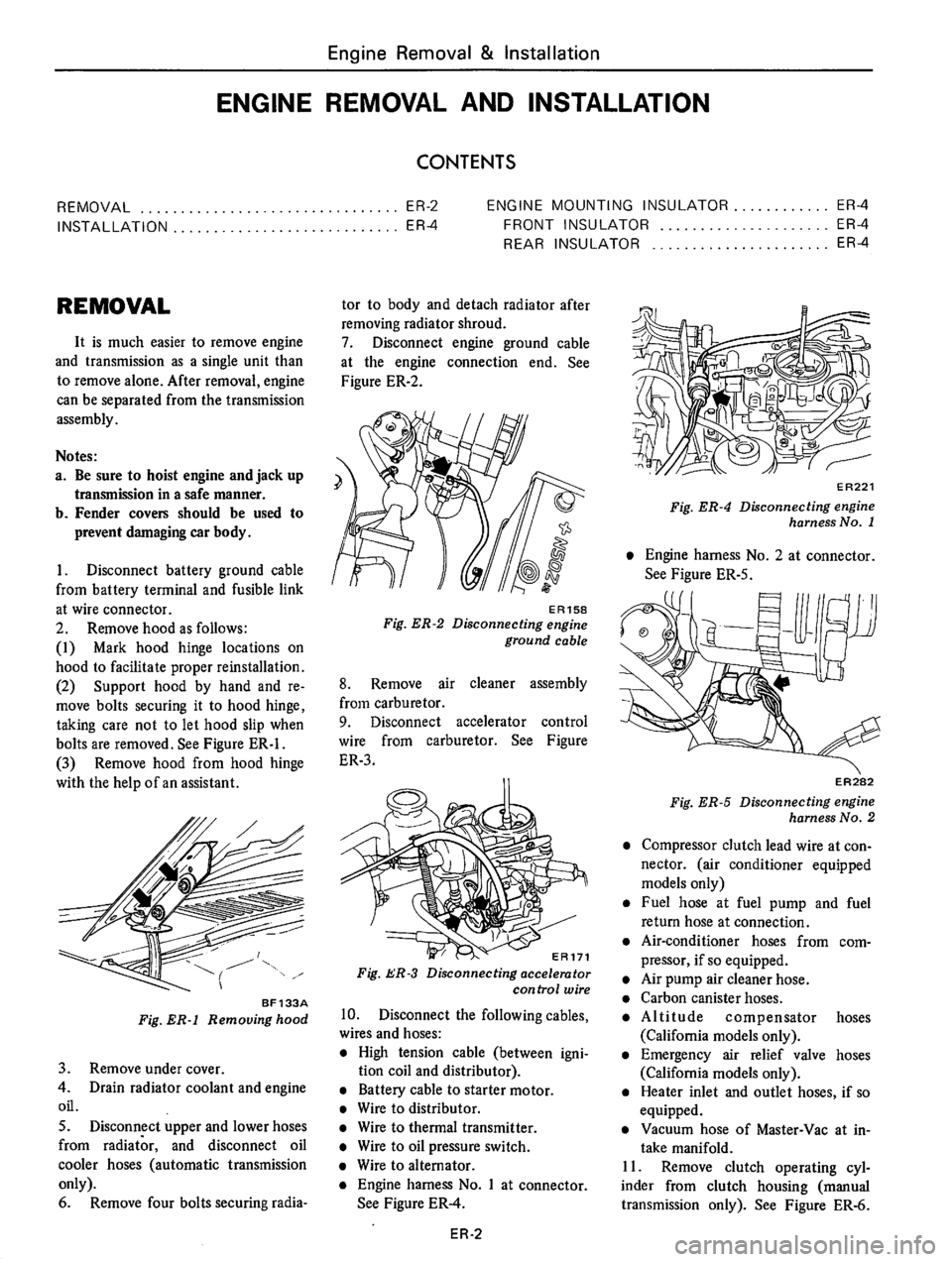DATSUN B210 1976 Service Repair Manual DATSUN B210 1976 Service Repair Manual