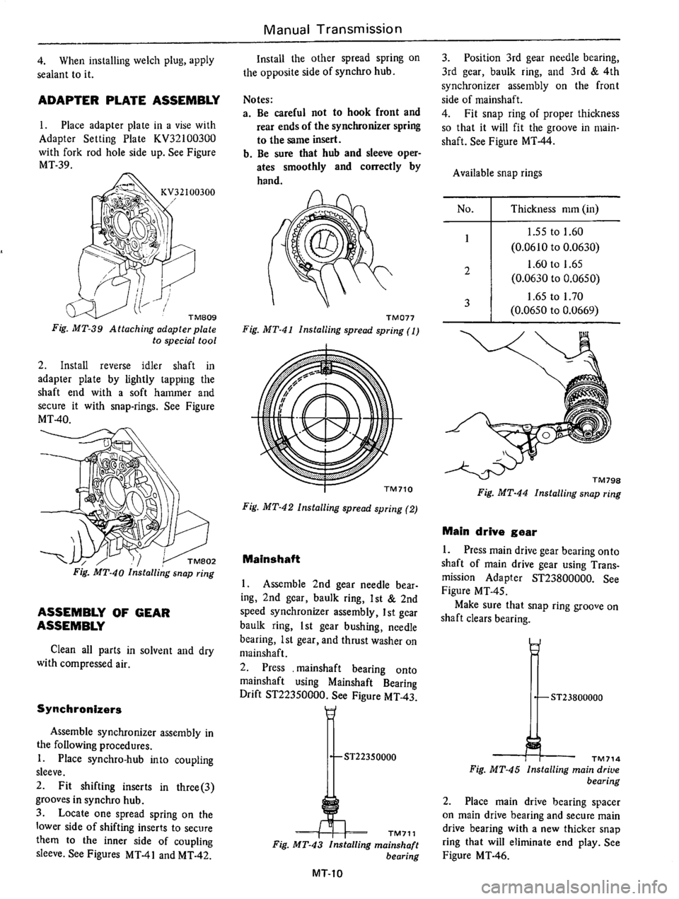 DATSUN B210 1976 Service Repair Manual DATSUN B210 1976 Service Repair Manual