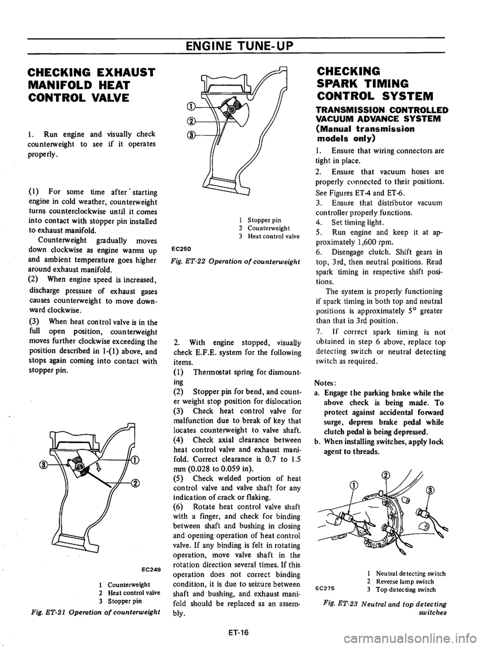 DATSUN B210 1976 Service Owners Manual DATSUN B210 1976 Service Owners Manual