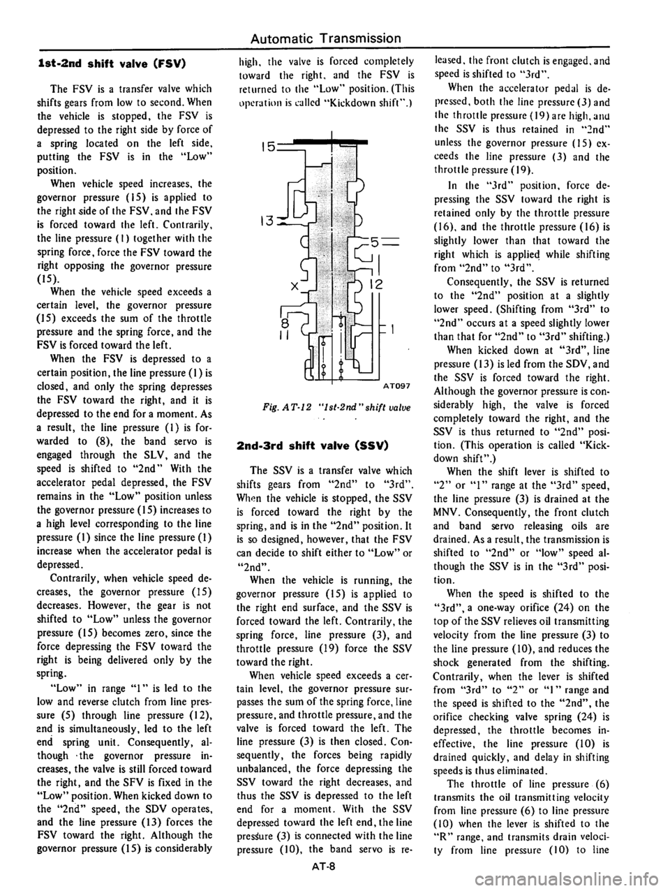 DATSUN B210 1976 Service Repair Manual DATSUN B210 1976 Service Repair Manual