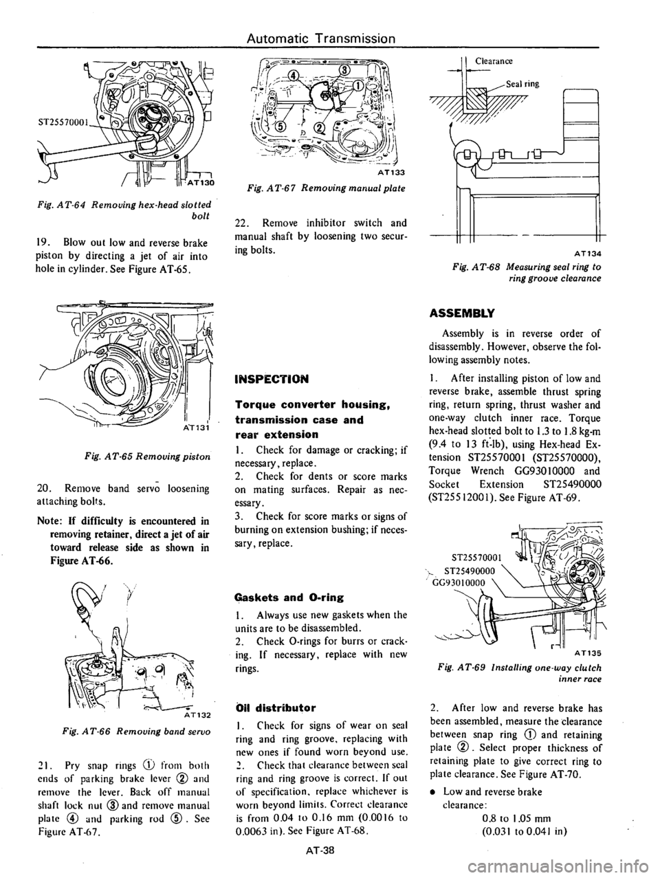 DATSUN B210 1976 Service Repair Manual DATSUN B210 1976 Service Repair Manual
