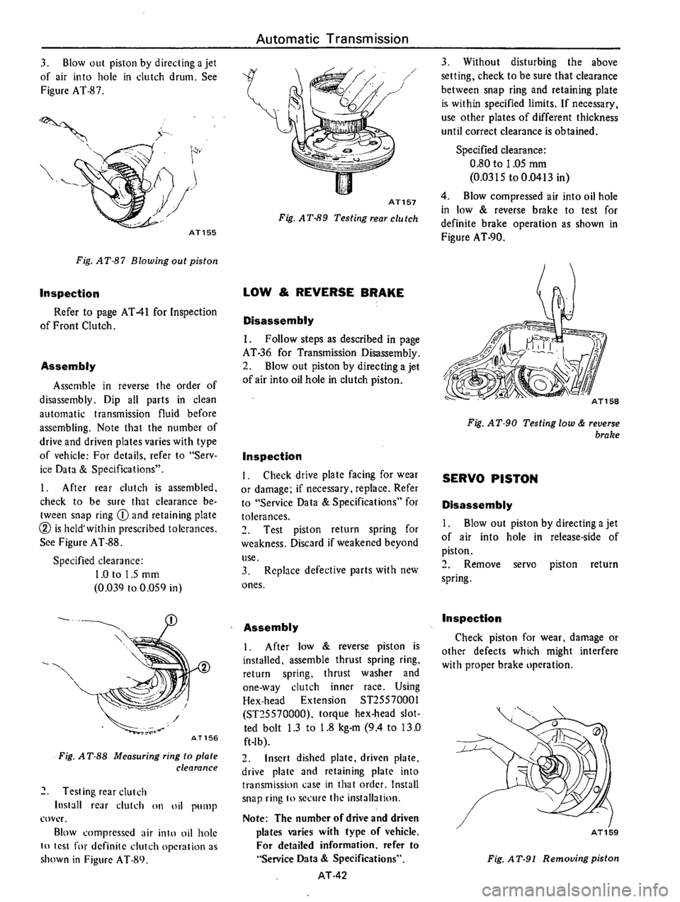 DATSUN B210 1976 Service Repair Manual DATSUN B210 1976 Service Repair Manual
