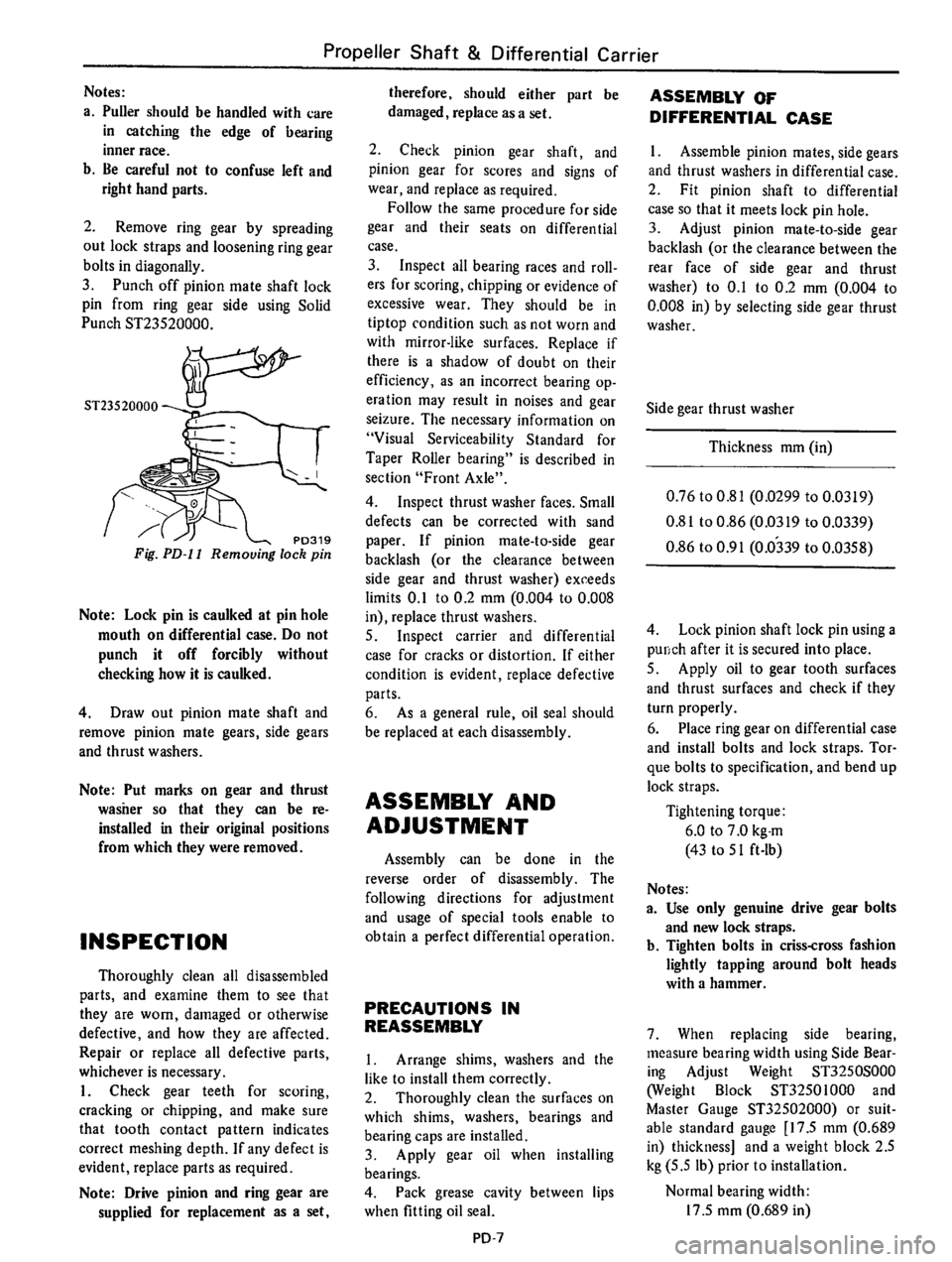 DATSUN B210 1976 Service Repair Manual DATSUN B210 1976 Service Repair Manual