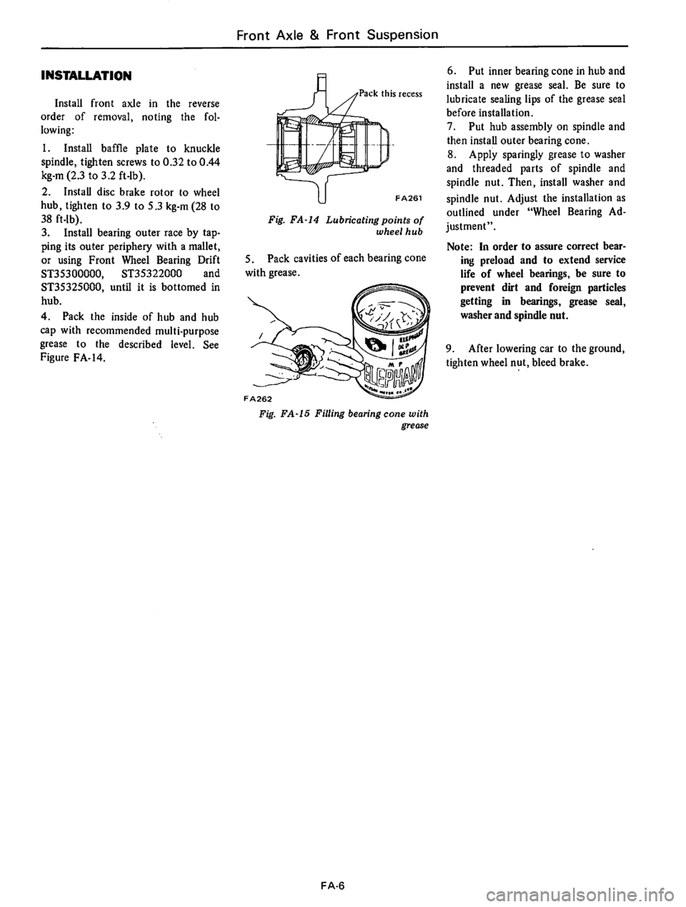 DATSUN B210 1976 Service Repair Manual DATSUN B210 1976 Service Repair Manual