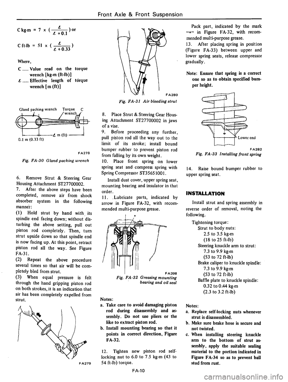 DATSUN B210 1976 Service Repair Manual DATSUN B210 1976 Service Repair Manual