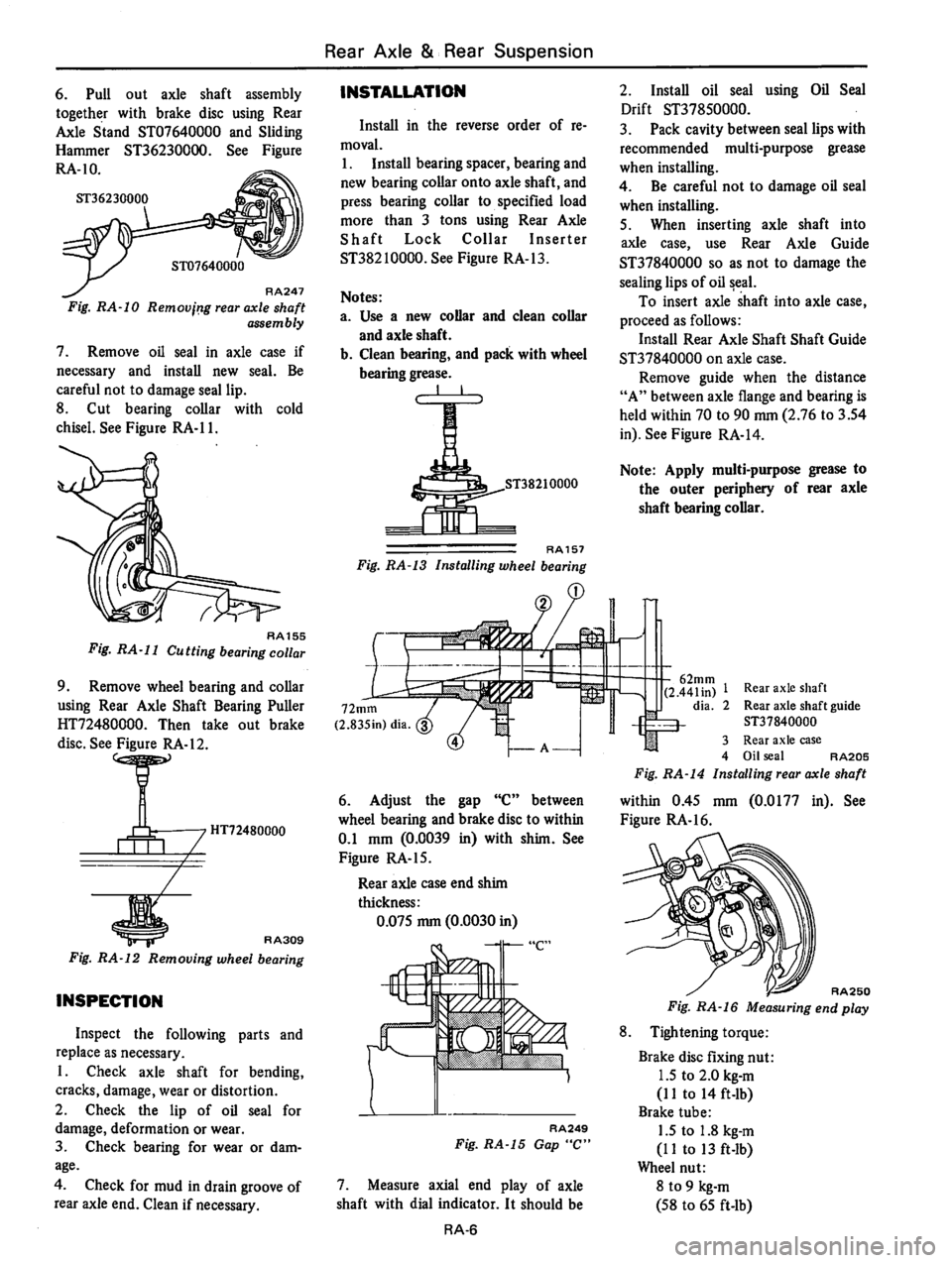 DATSUN B210 1976 Service Repair Manual DATSUN B210 1976 Service Repair Manual