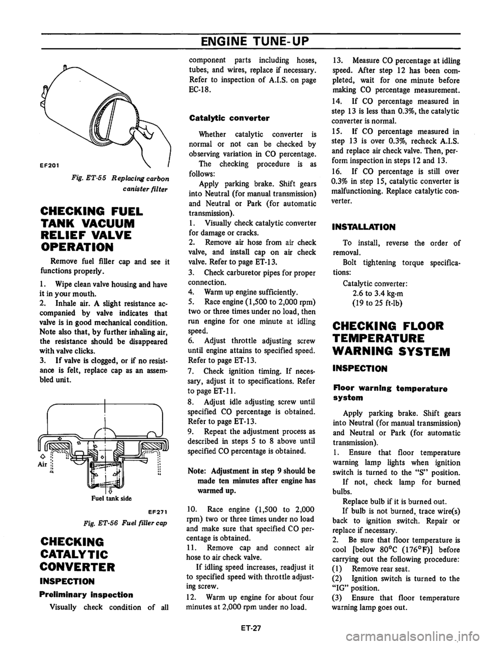 DATSUN B210 1976 Service Owners Guide DATSUN B210 1976 Service Owners Guide