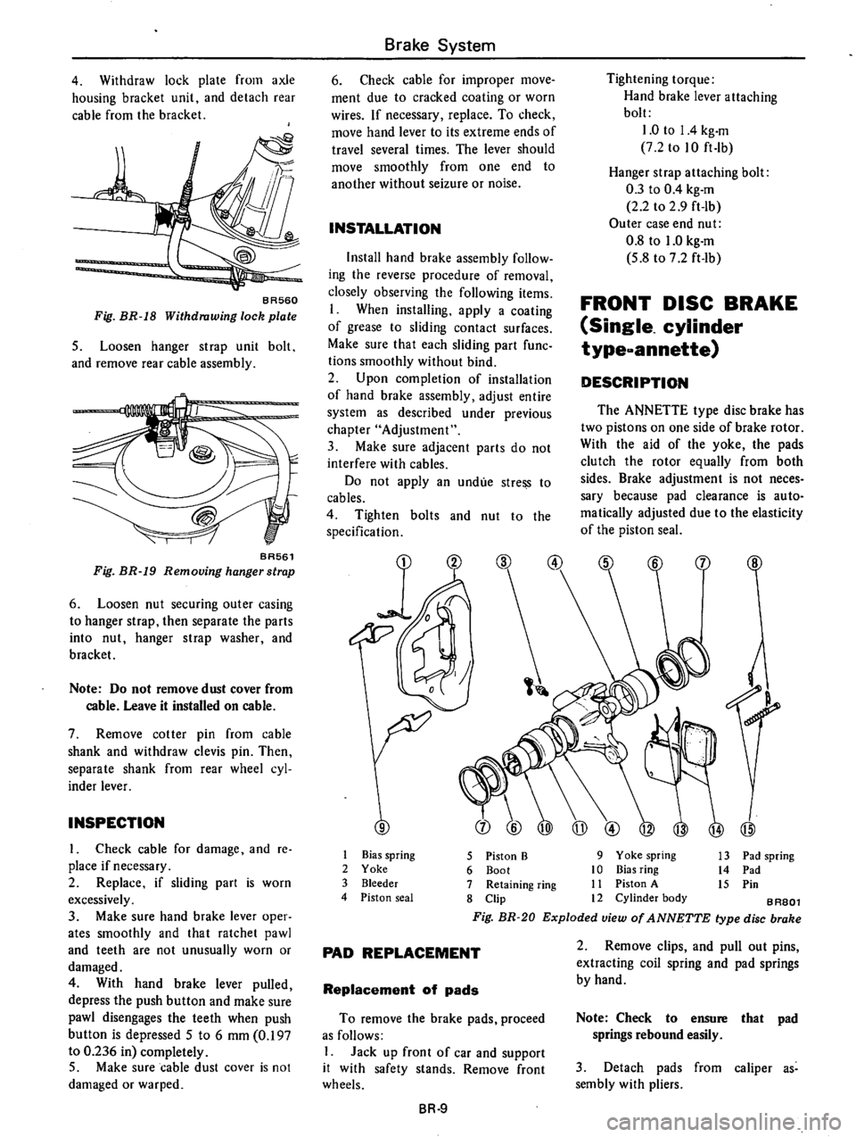 DATSUN B210 1976 Service Repair Manual DATSUN B210 1976 Service Repair Manual