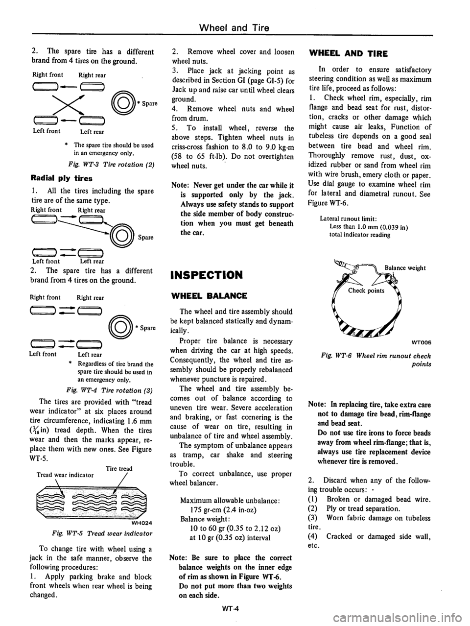 DATSUN B210 1976 Service Repair Manual DATSUN B210 1976 Service Repair Manual