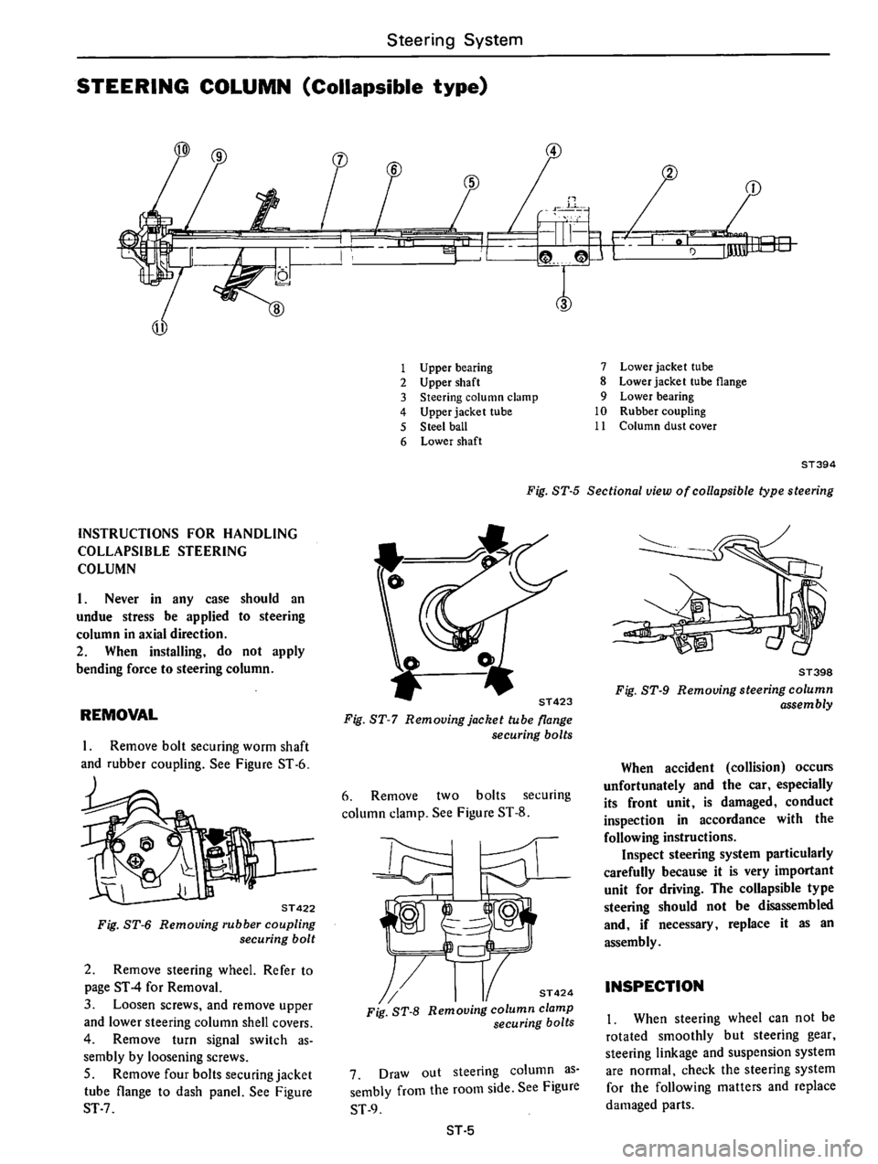 DATSUN B210 1976 Service Repair Manual DATSUN B210 1976 Service Repair Manual
