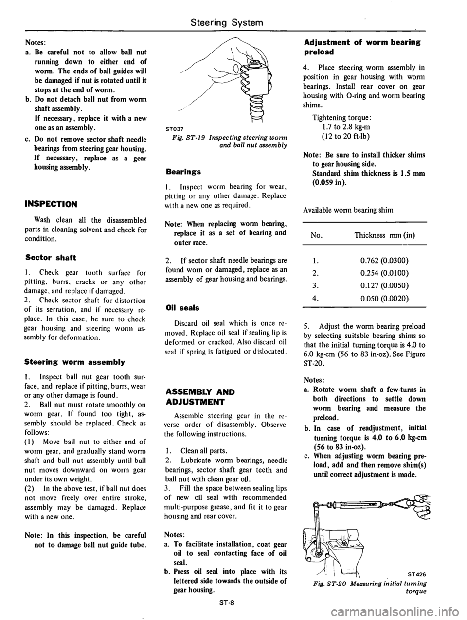 DATSUN B210 1976 Service Repair Manual DATSUN B210 1976 Service Repair Manual