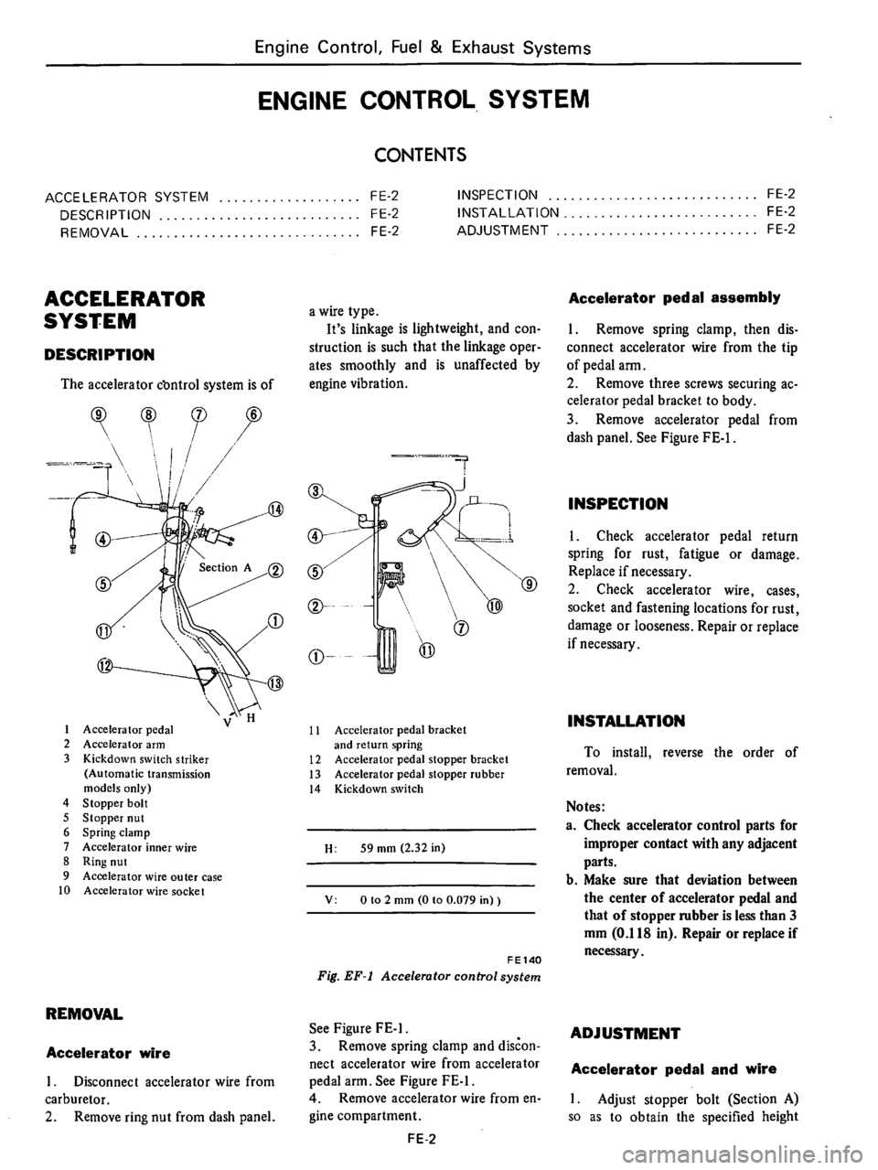 DATSUN B210 1976 Service Repair Manual DATSUN B210 1976 Service Repair Manual