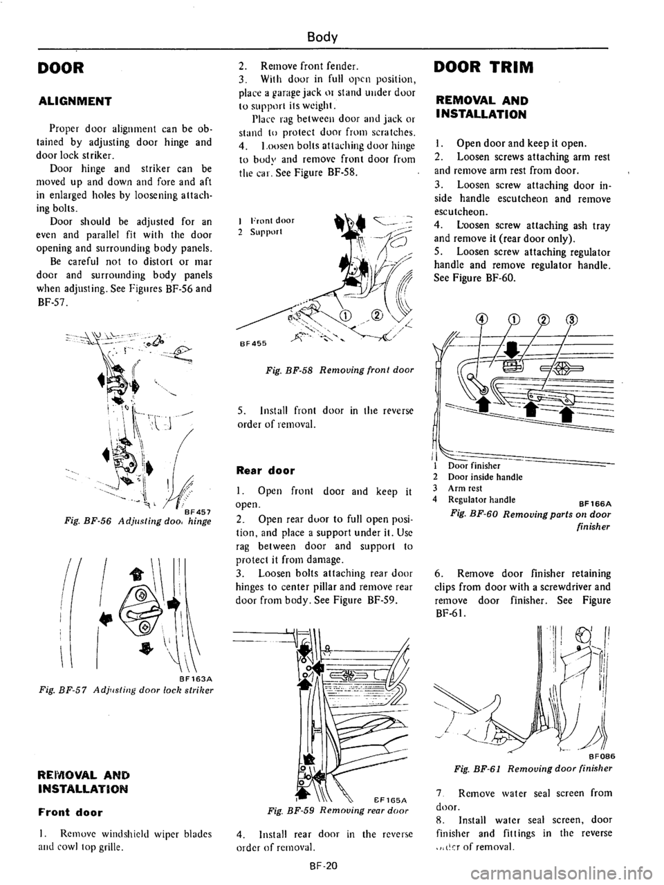 DATSUN B210 1976 Service Repair Manual DATSUN B210 1976 Service Repair Manual