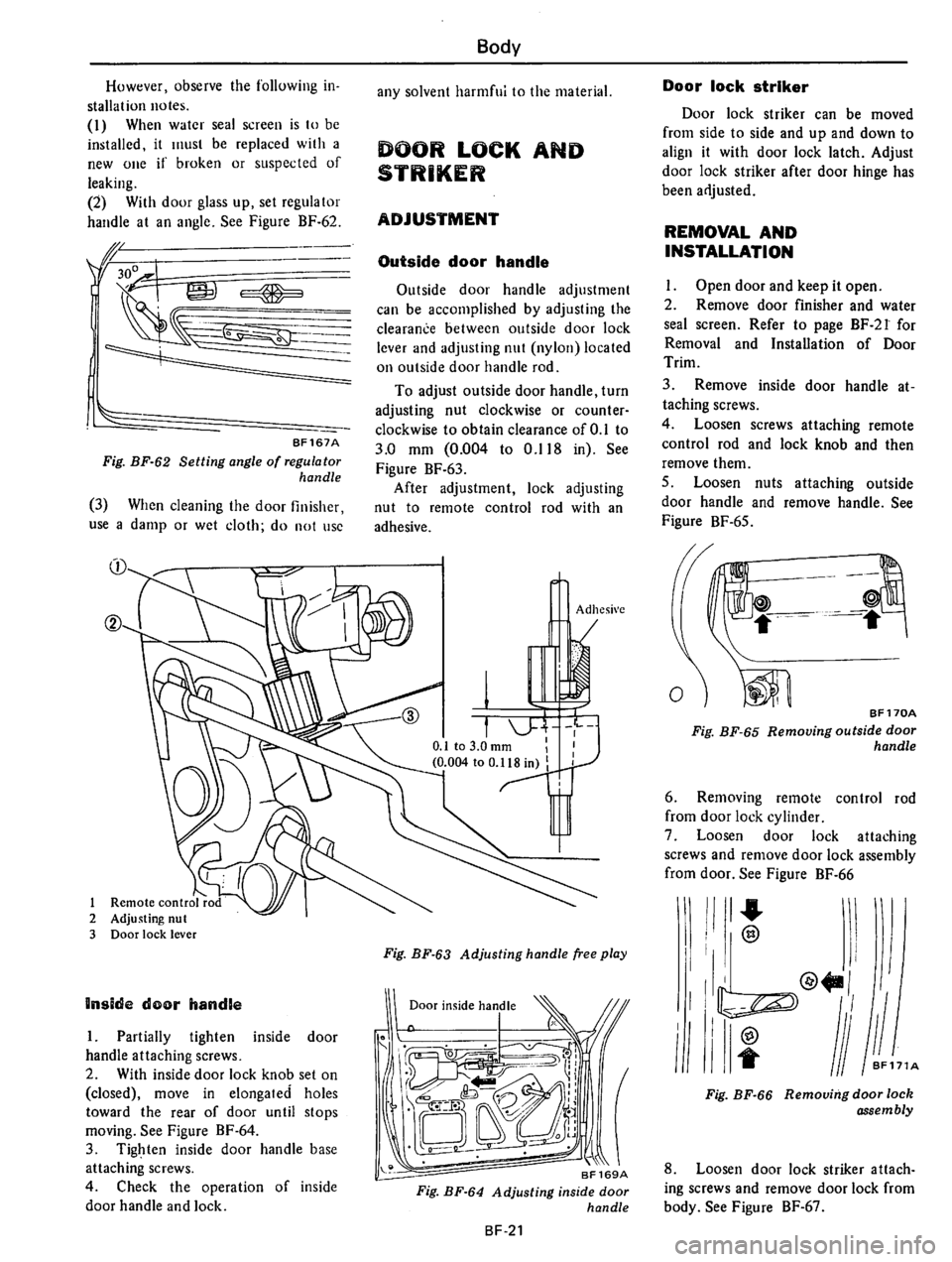 DATSUN B210 1976 Service Repair Manual DATSUN B210 1976 Service Repair Manual