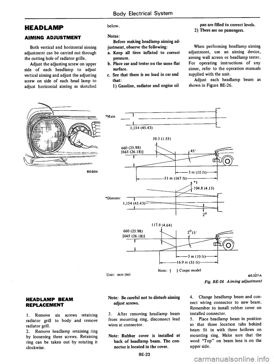 DATSUN B210 1976 Service Repair Manual DATSUN B210 1976 Service Repair Manual
