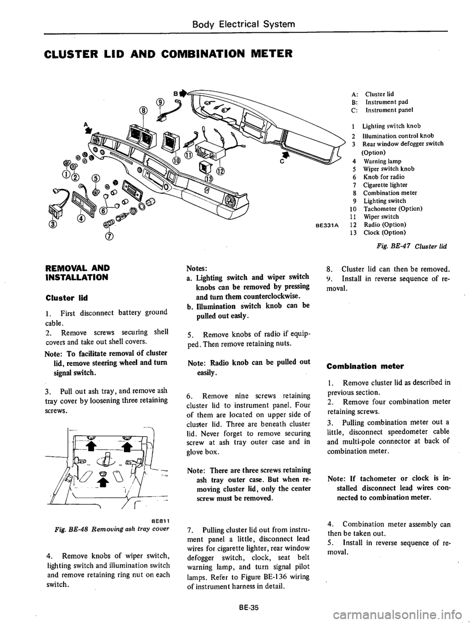 DATSUN B210 1976 Service Repair Manual DATSUN B210 1976 Service Repair Manual