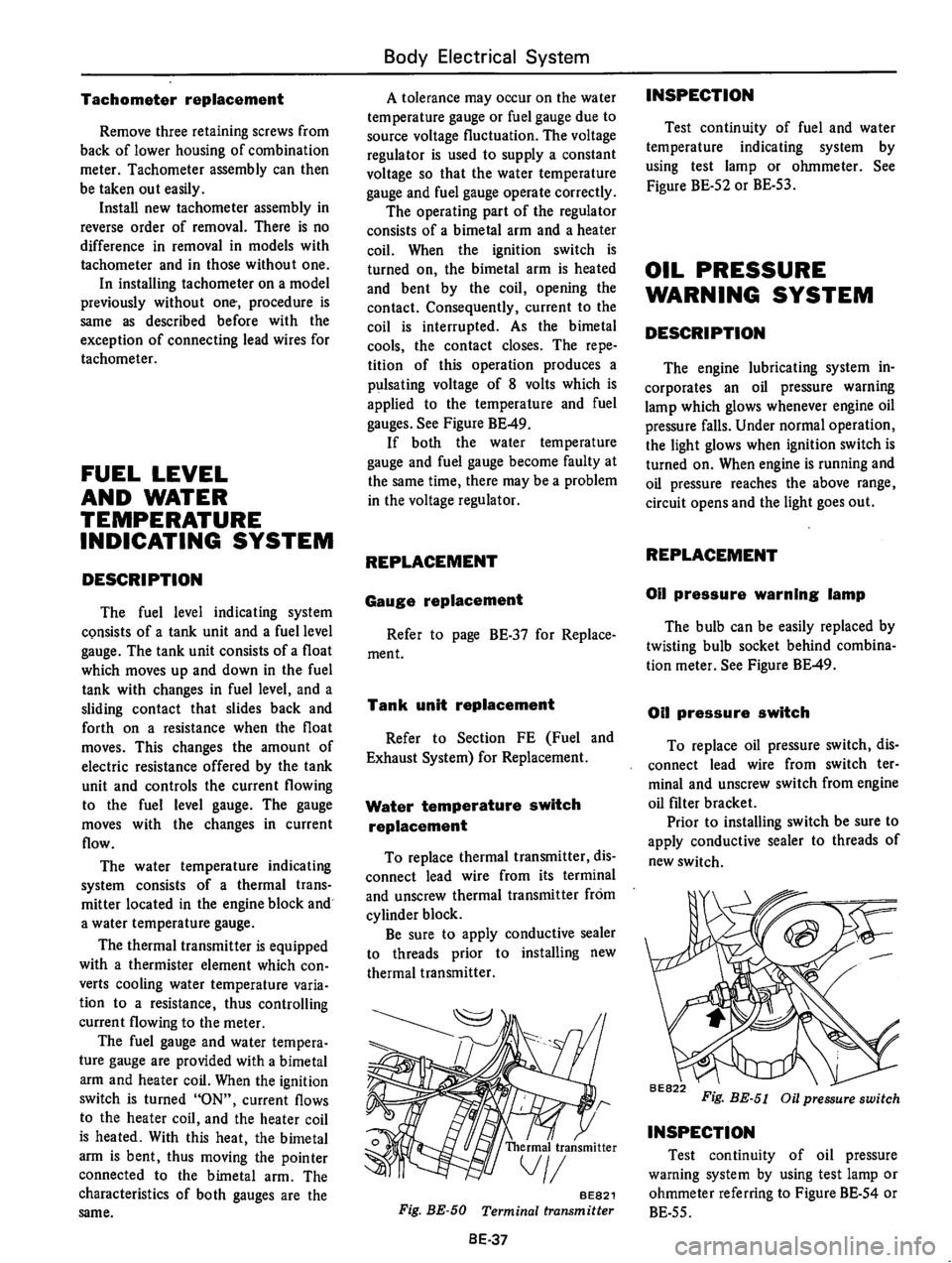 DATSUN B210 1976 Service Repair Manual DATSUN B210 1976 Service Repair Manual