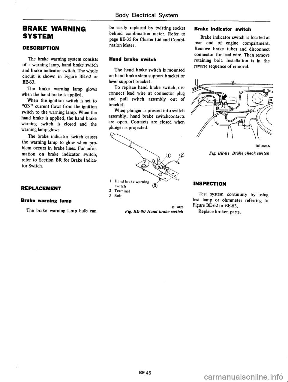 DATSUN B210 1976 Service Repair Manual DATSUN B210 1976 Service Repair Manual