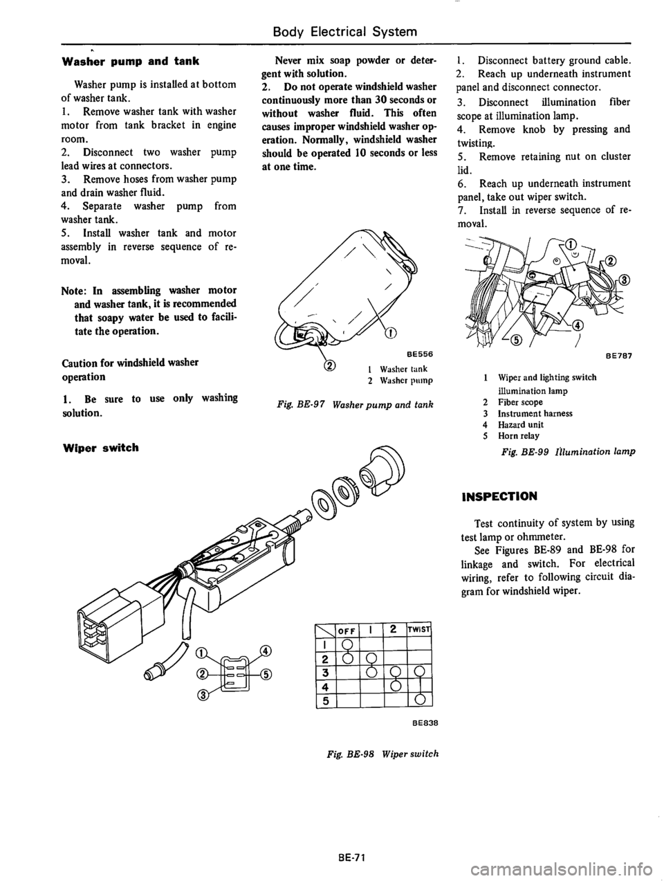 DATSUN B210 1976 Service Repair Manual DATSUN B210 1976 Service Repair Manual