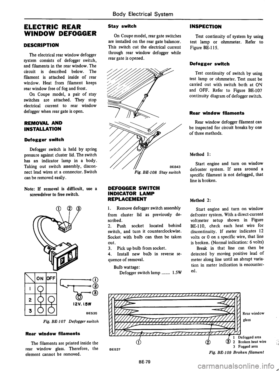 DATSUN B210 1976 Service Repair Manual DATSUN B210 1976 Service Repair Manual