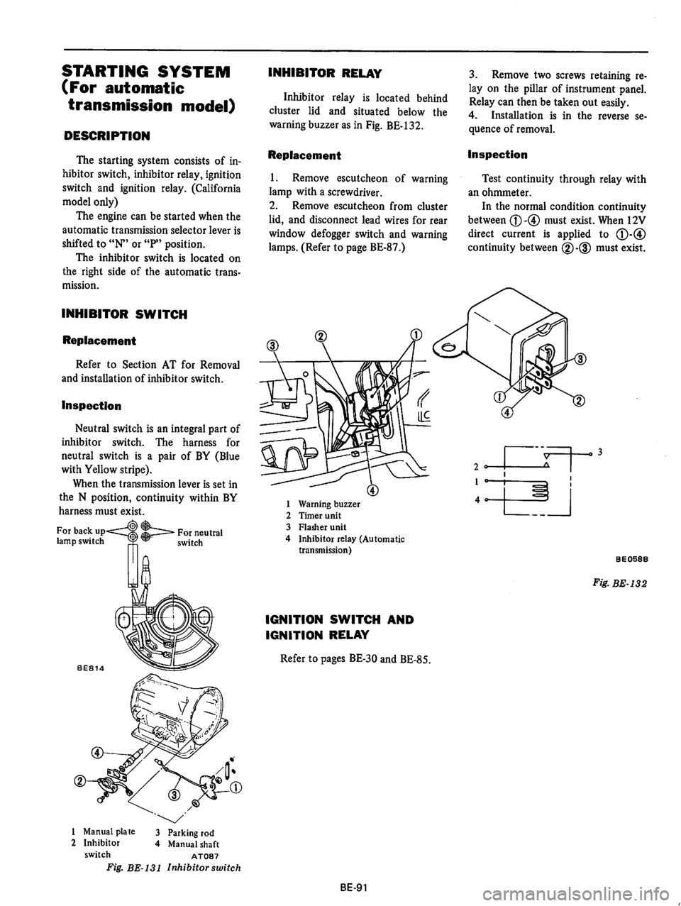 DATSUN B210 1976 Service Repair Manual DATSUN B210 1976 Service Repair Manual