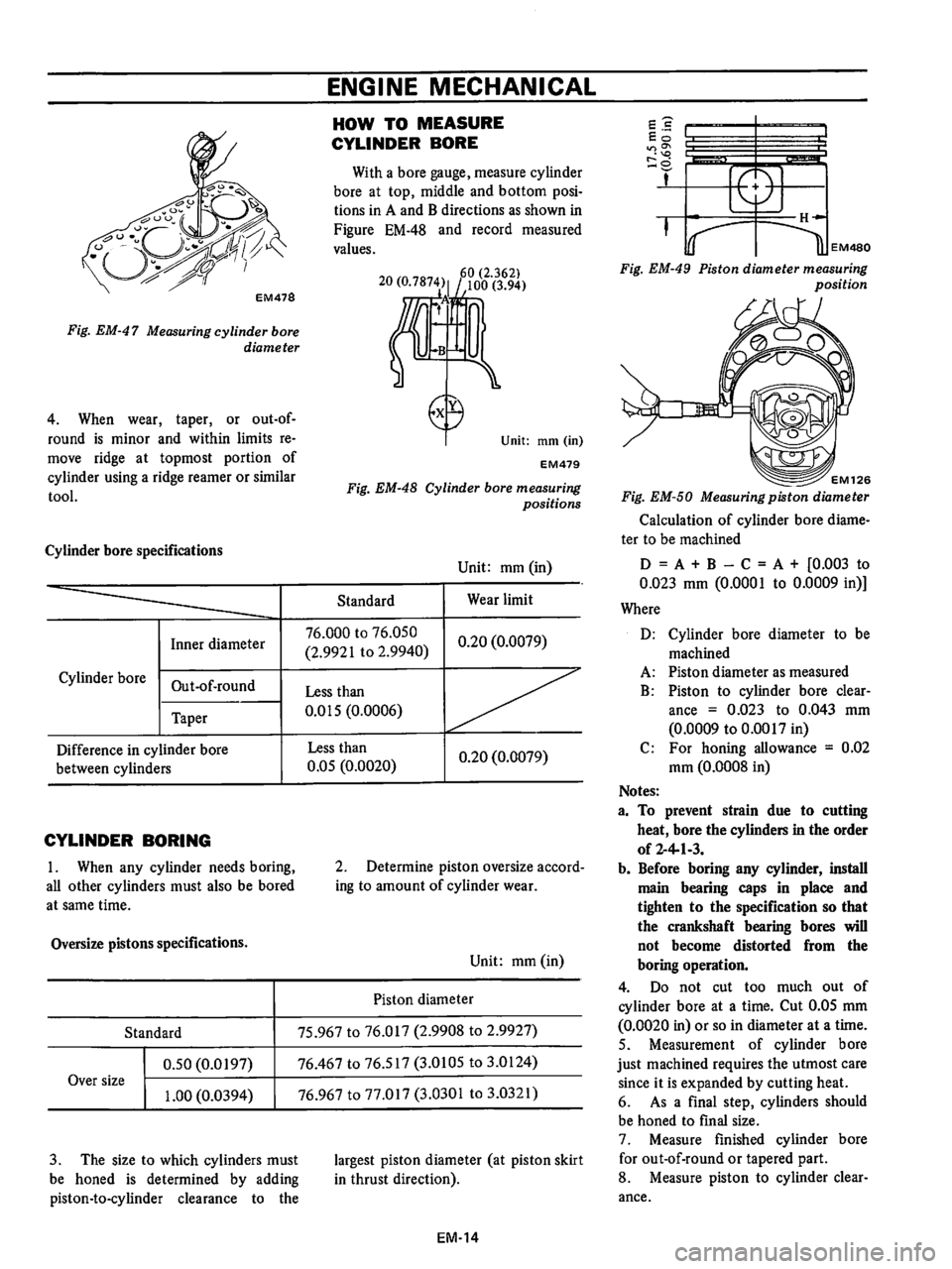 DATSUN B210 1976 Service Manual PDF DATSUN B210 1976 Service Manual PDF