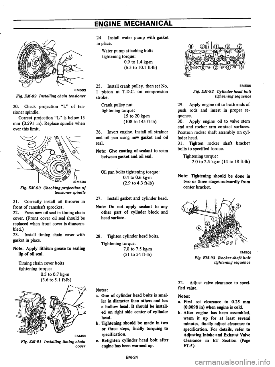 DATSUN B210 1976 Service Manual PDF DATSUN B210 1976 Service Manual PDF