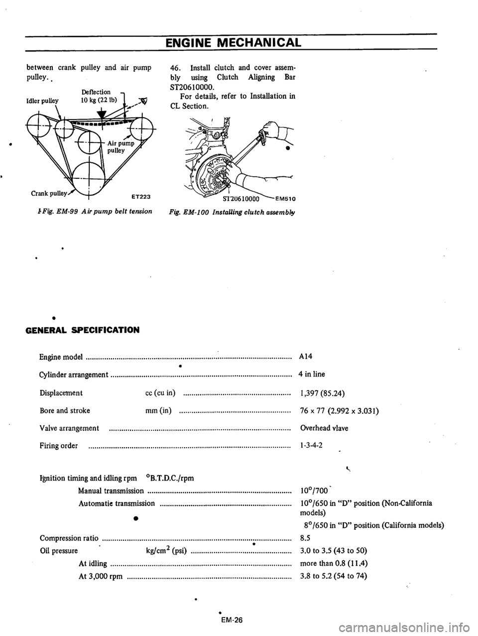 DATSUN B210 1976 Service Manual PDF DATSUN B210 1976 Service Manual PDF
