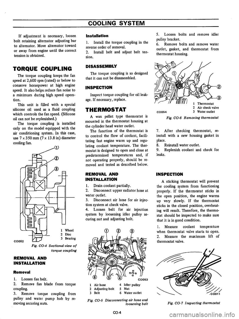 DATSUN B210 1976 Service Owners Manual DATSUN B210 1976 Service Owners Manual