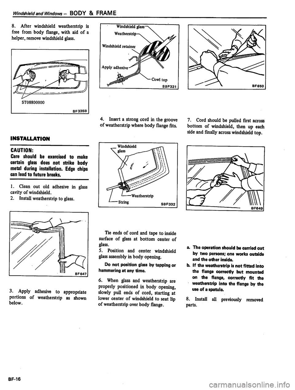 DATSUN PICK-UP 1980 Service Manual DATSUN PICK-UP 1980 Service Manual
