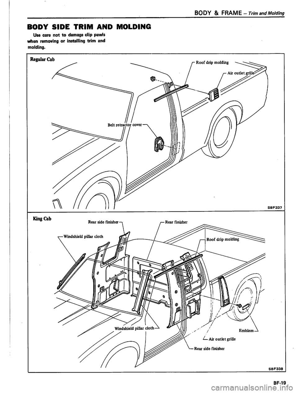 DATSUN PICK-UP 1980 Service Manual DATSUN PICK-UP 1980 Service Manual